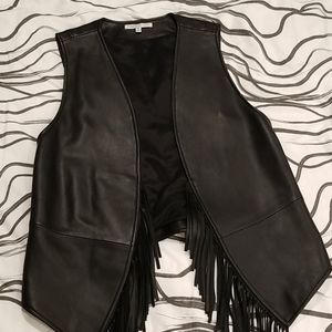 NWOT Rebecca minkoff leather vest